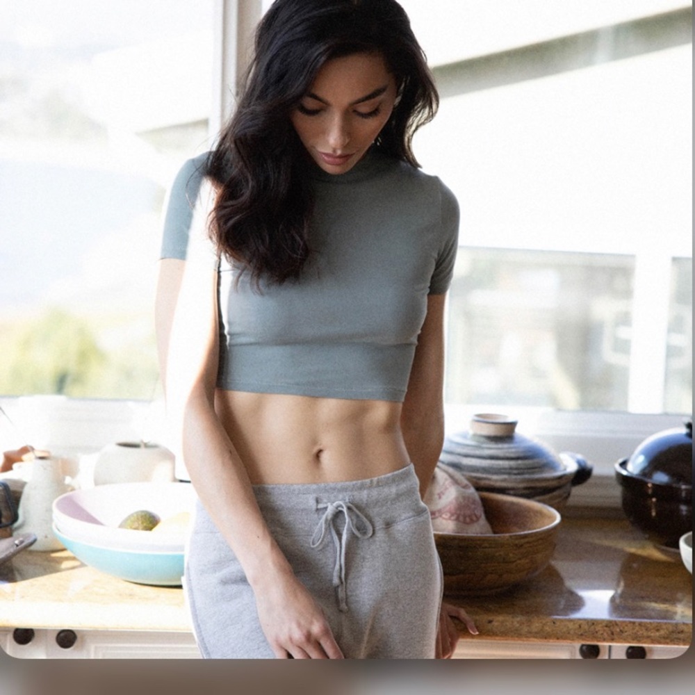 Skims New vintage super cropped tee